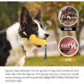 Diseño de forma de maíz Toyadores de limpieza de dientes de perro